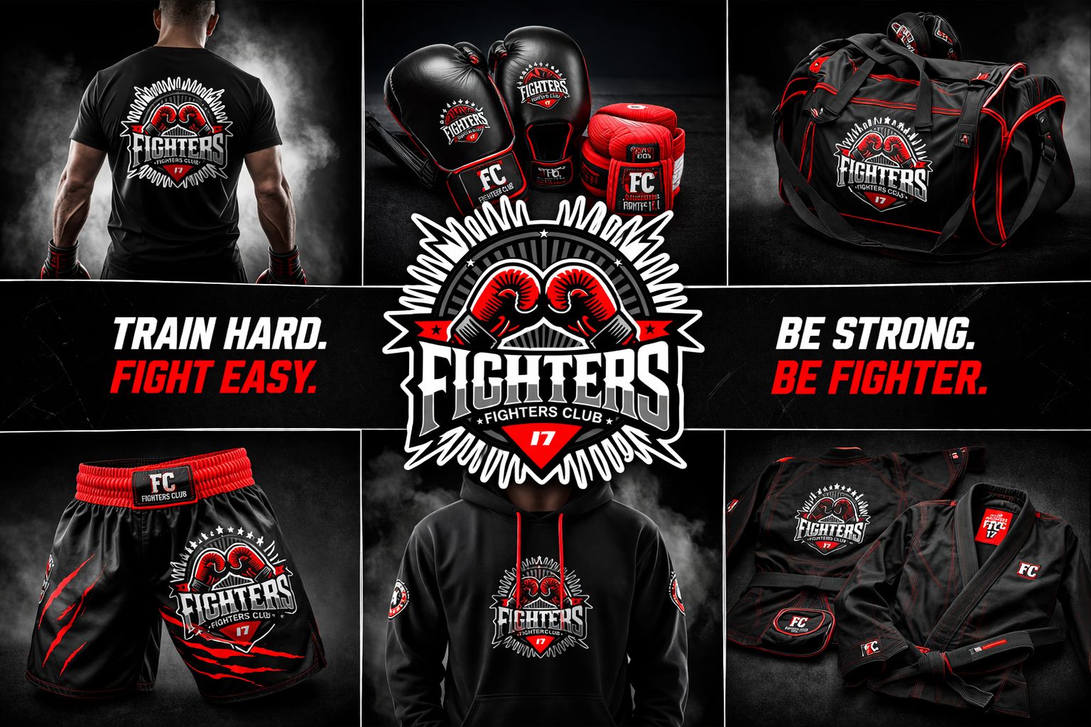 Top Trainingsausrüstung für Kampfsportler – Fighter Club 17